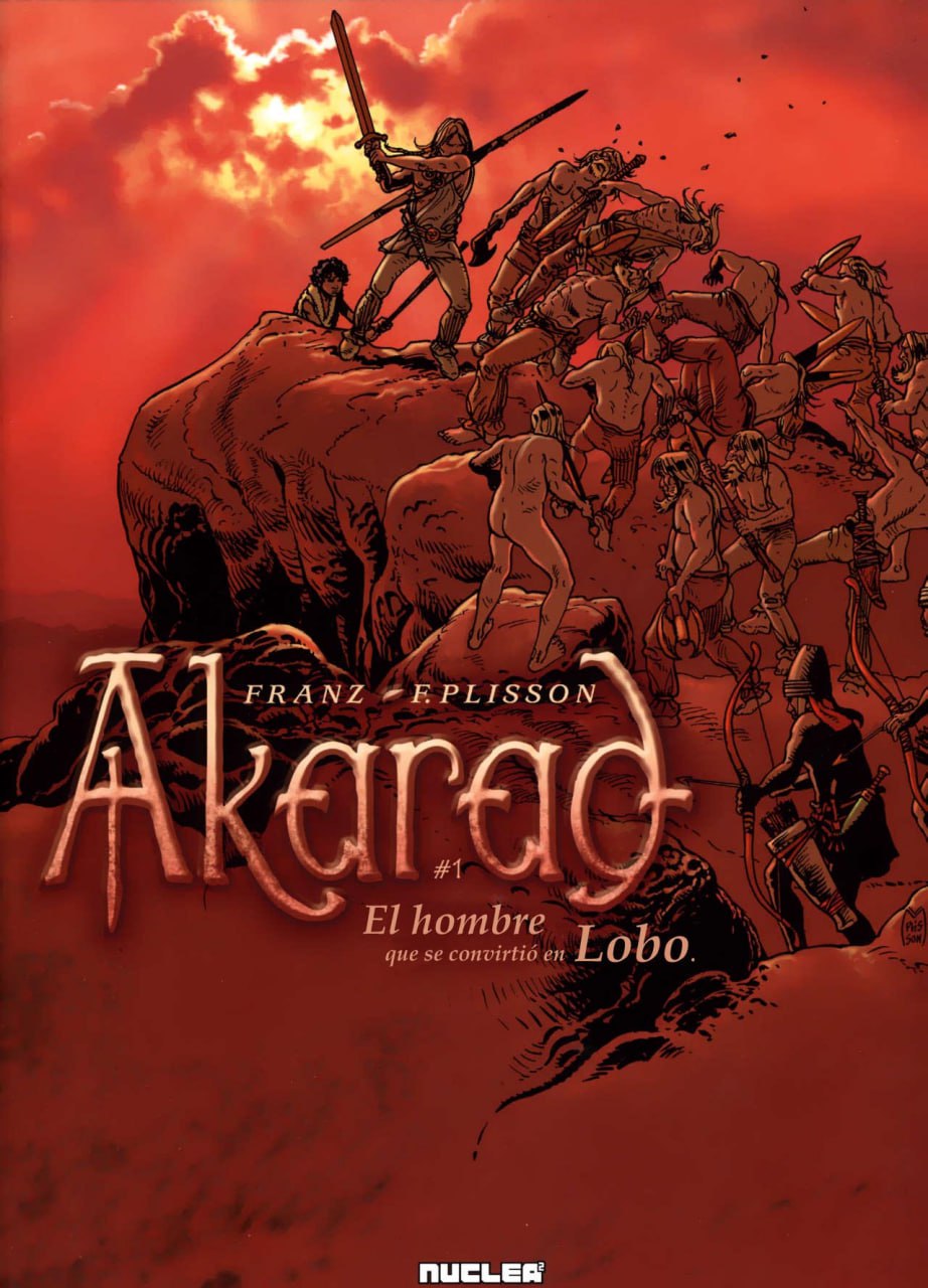 Portada ampliada de Akarag #1 El hombre que se convirtió en Lobo