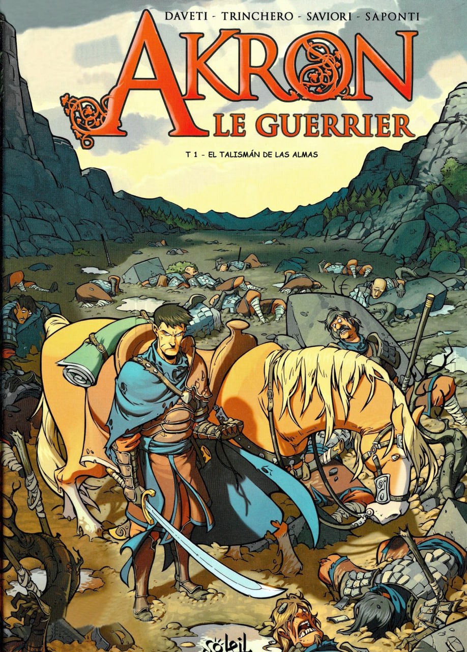 Portada ampliada de Akron Le Guerrier
