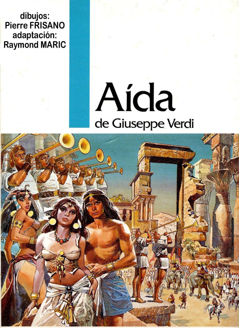 Portada ampliada de Aída