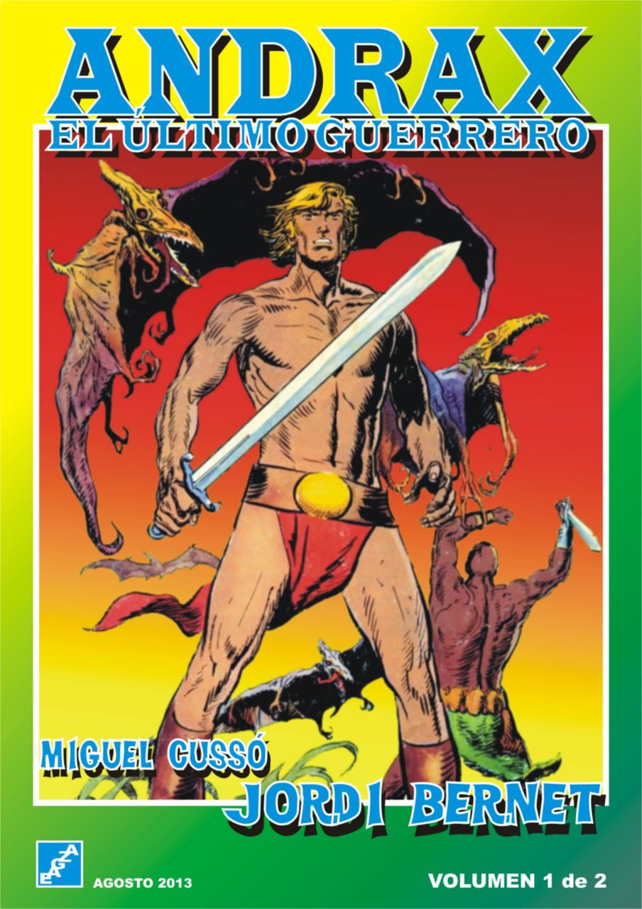 Portada ampliada de ANDRAX EL ULTIMO GUERRERO