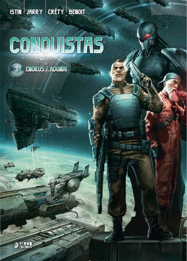 Portada ampliada de CONQUISTAS