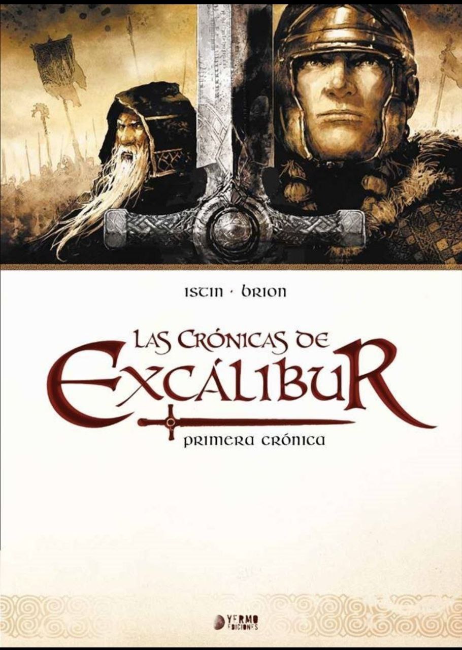 Portada ampliada de LAS CRÓNICAS DE EXCALIBUR