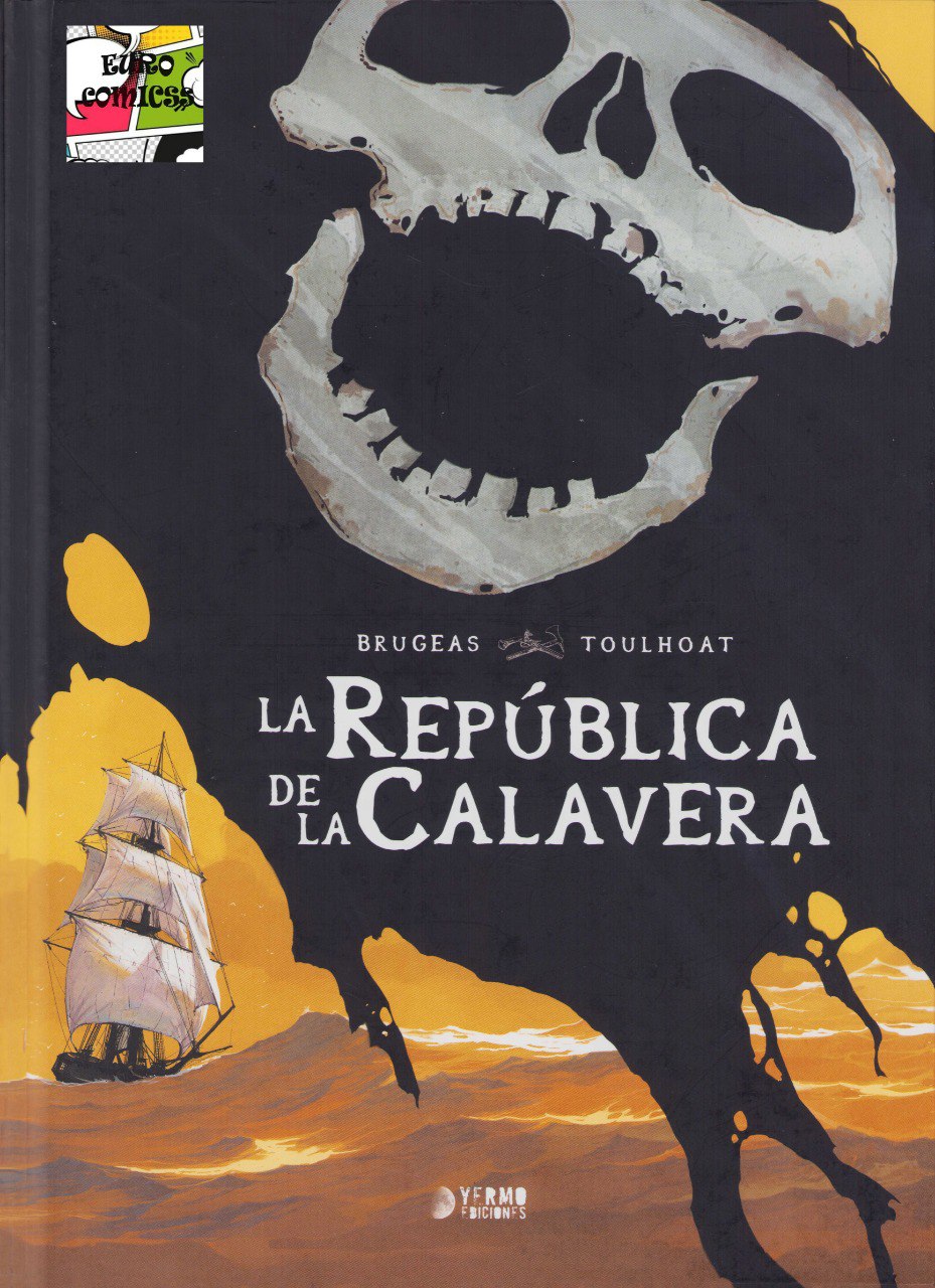 Portada ampliada de La República de la Calavera