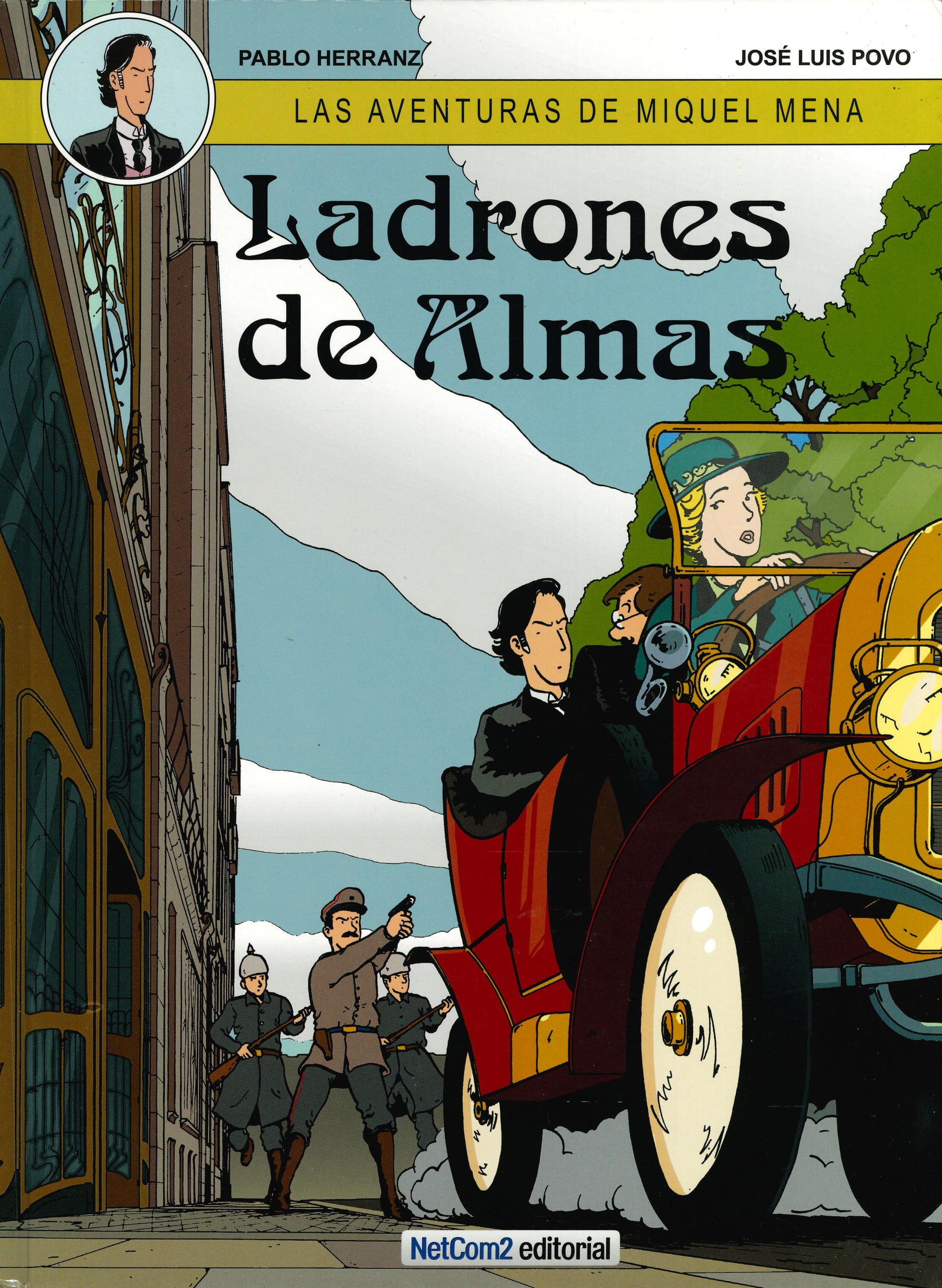 Portada ampliada de Ladrones de Almas