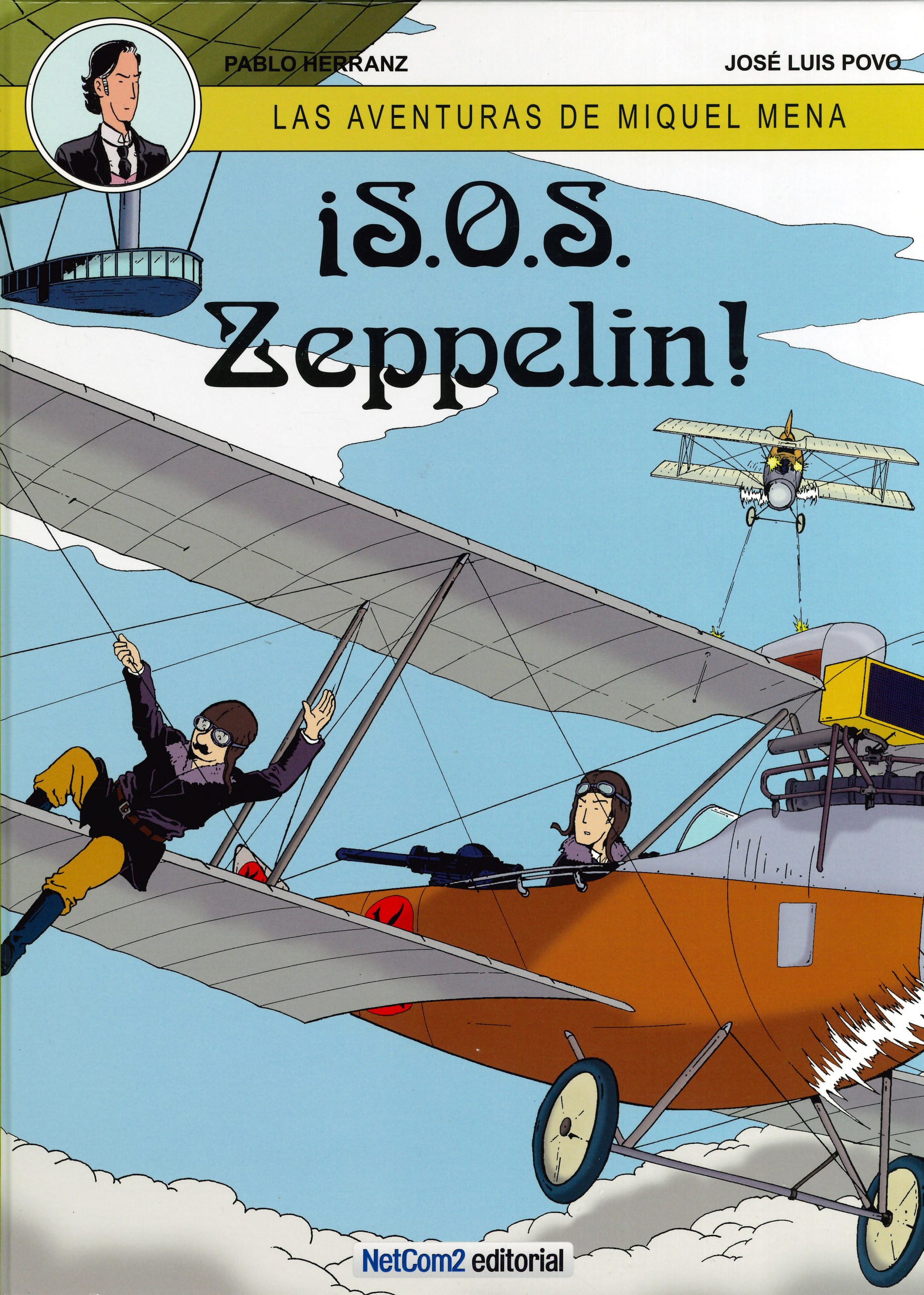 Portada ampliada de ¡S.O.S. Zeppelin!