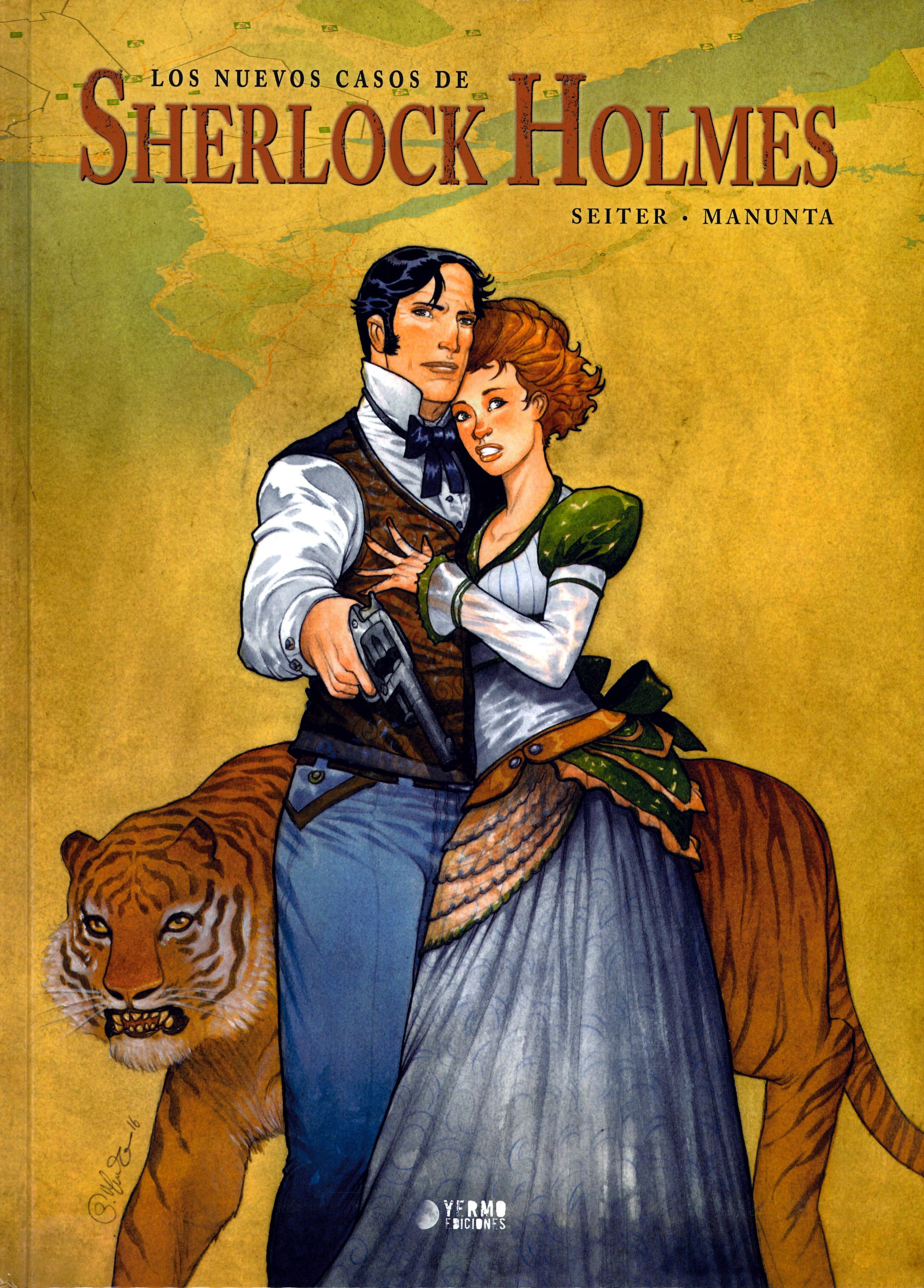 Portada ampliada de LOS NUEVOS CASOS DE SHERLOCK HOLMES