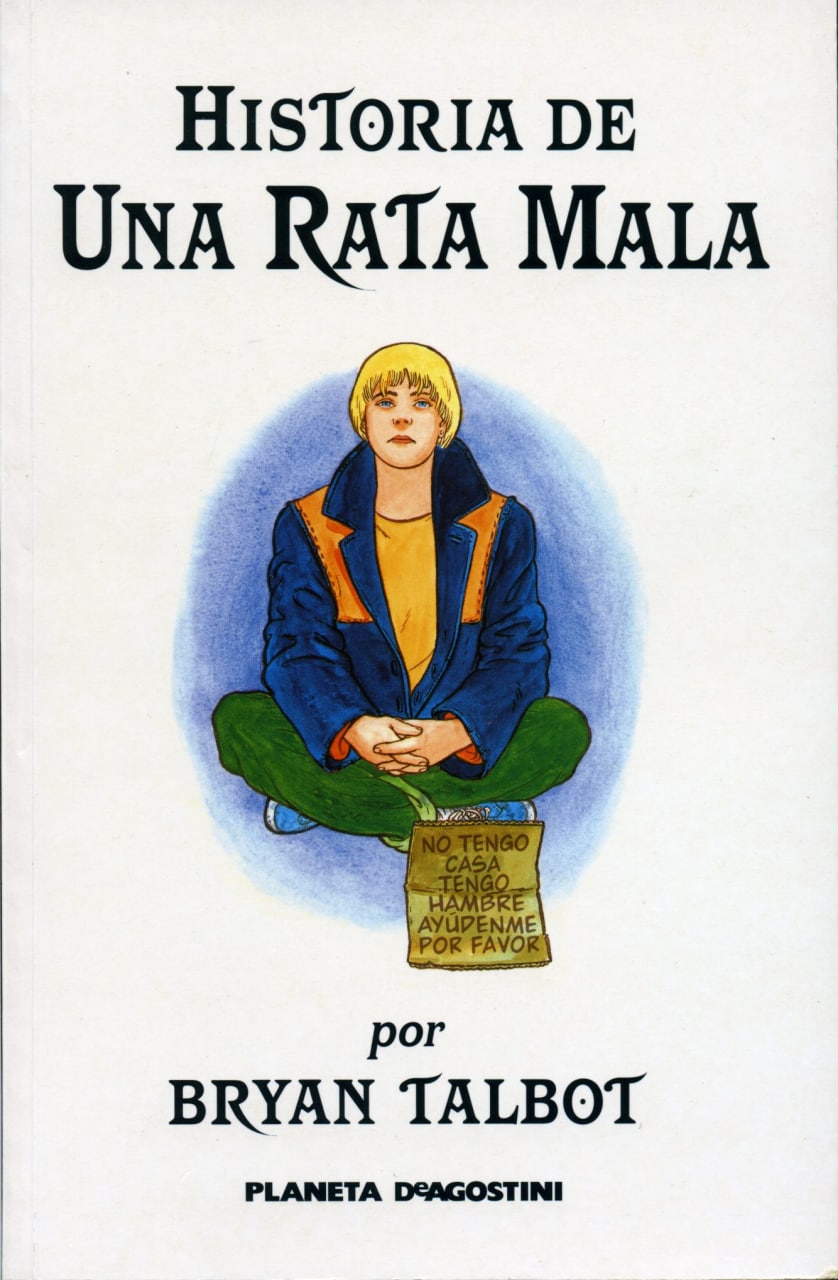 Portada ampliada de HISTORIA DE UNA RATA MALA