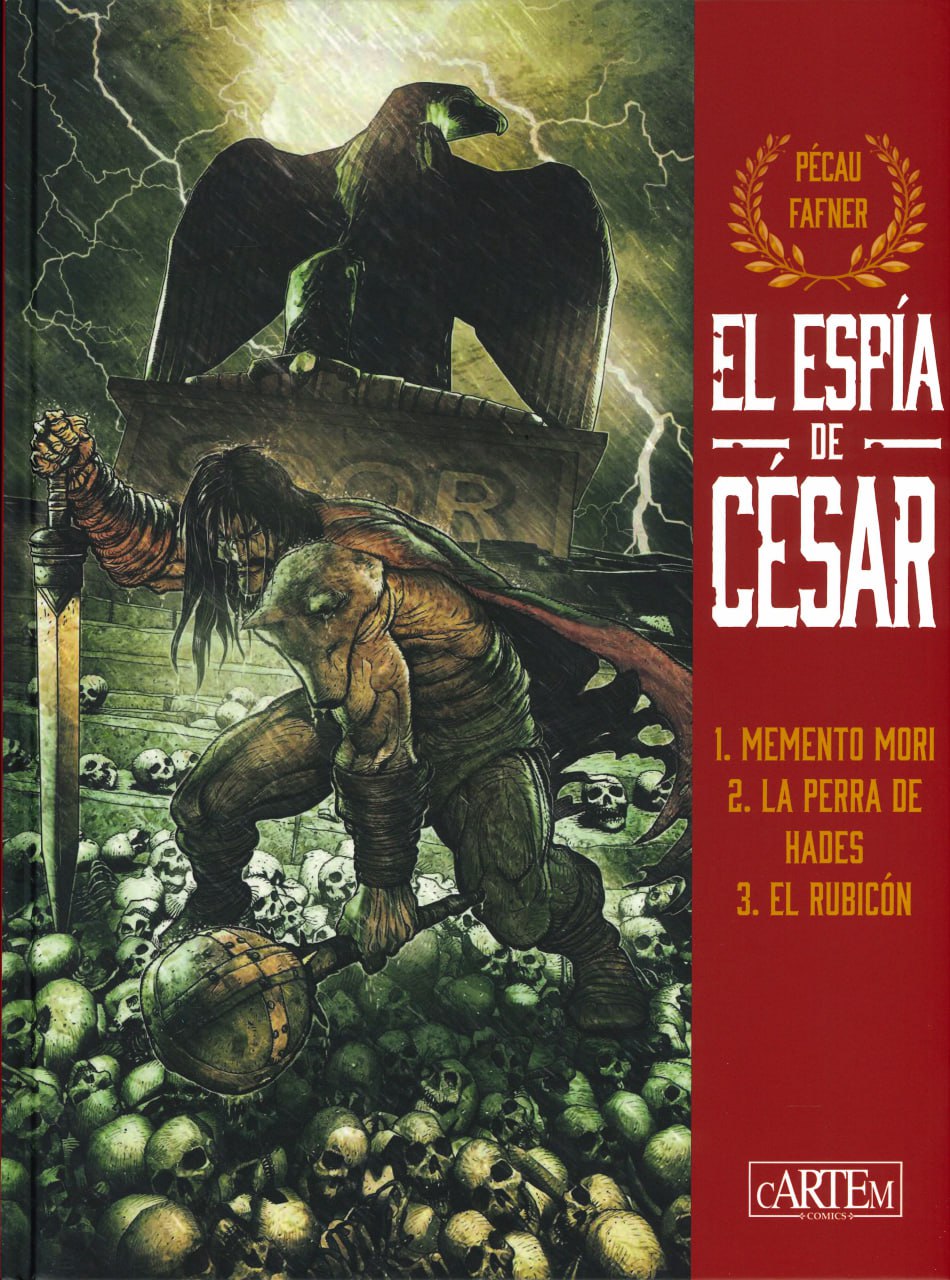 Portada ampliada de EL ESPÍA DE CÉSAR