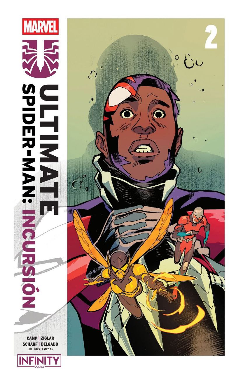 Portada ampliada de ULTIMATE SPIDER-MAN: INCURSION