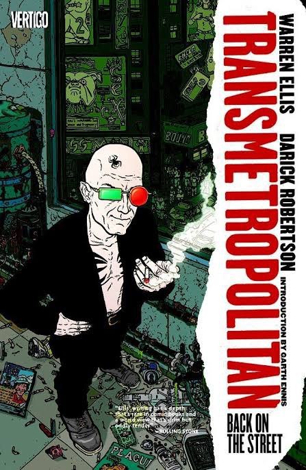 Portada ampliada de TRANSMETROPOLITAN