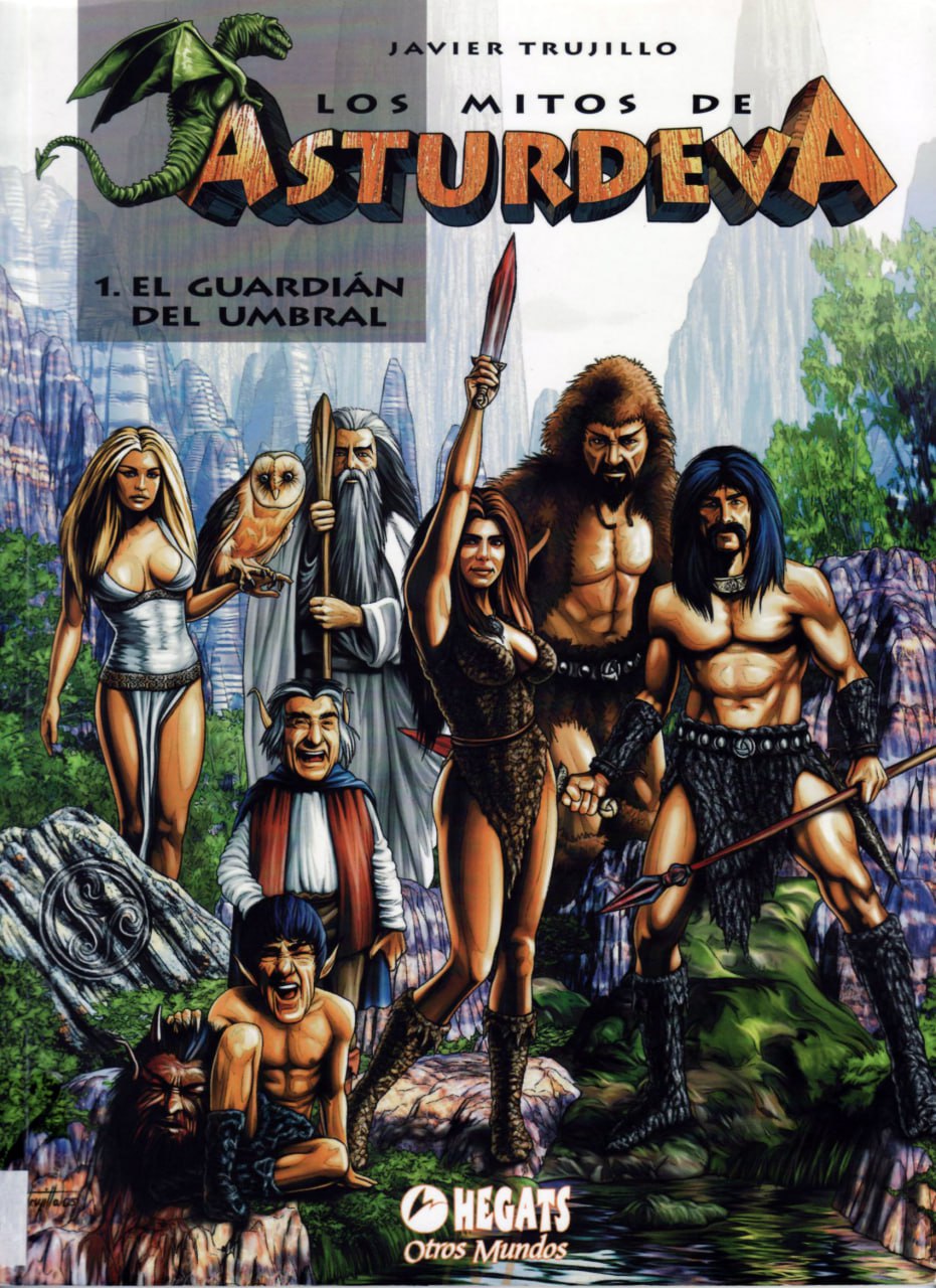 Portada ampliada de LOS MITOS DE ASTURDEVA