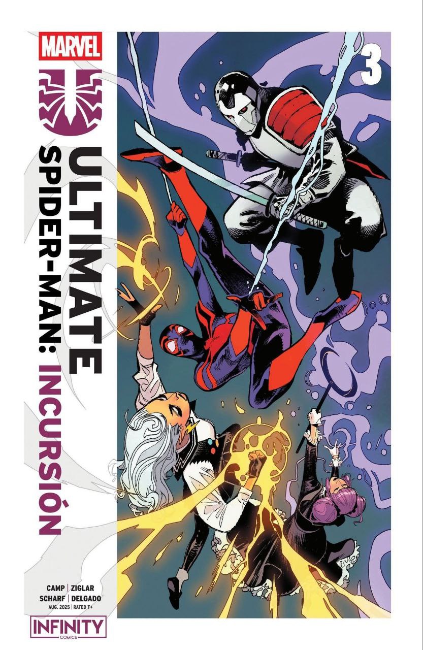 Portada ampliada de ULTIMATE SPIDER-MAN: INCURSION