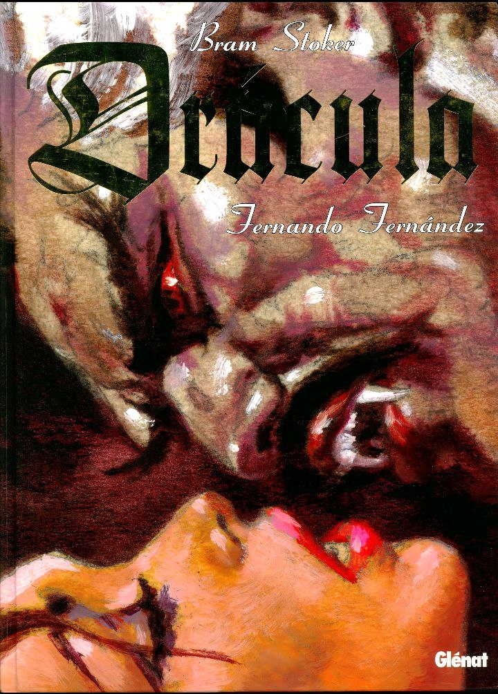 Portada ampliada de Drácula