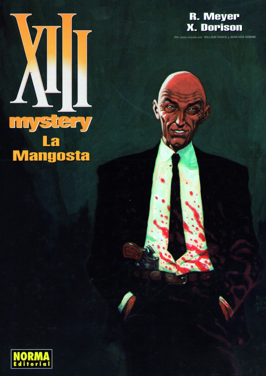Portada ampliada de XIII mystery La Mangosta