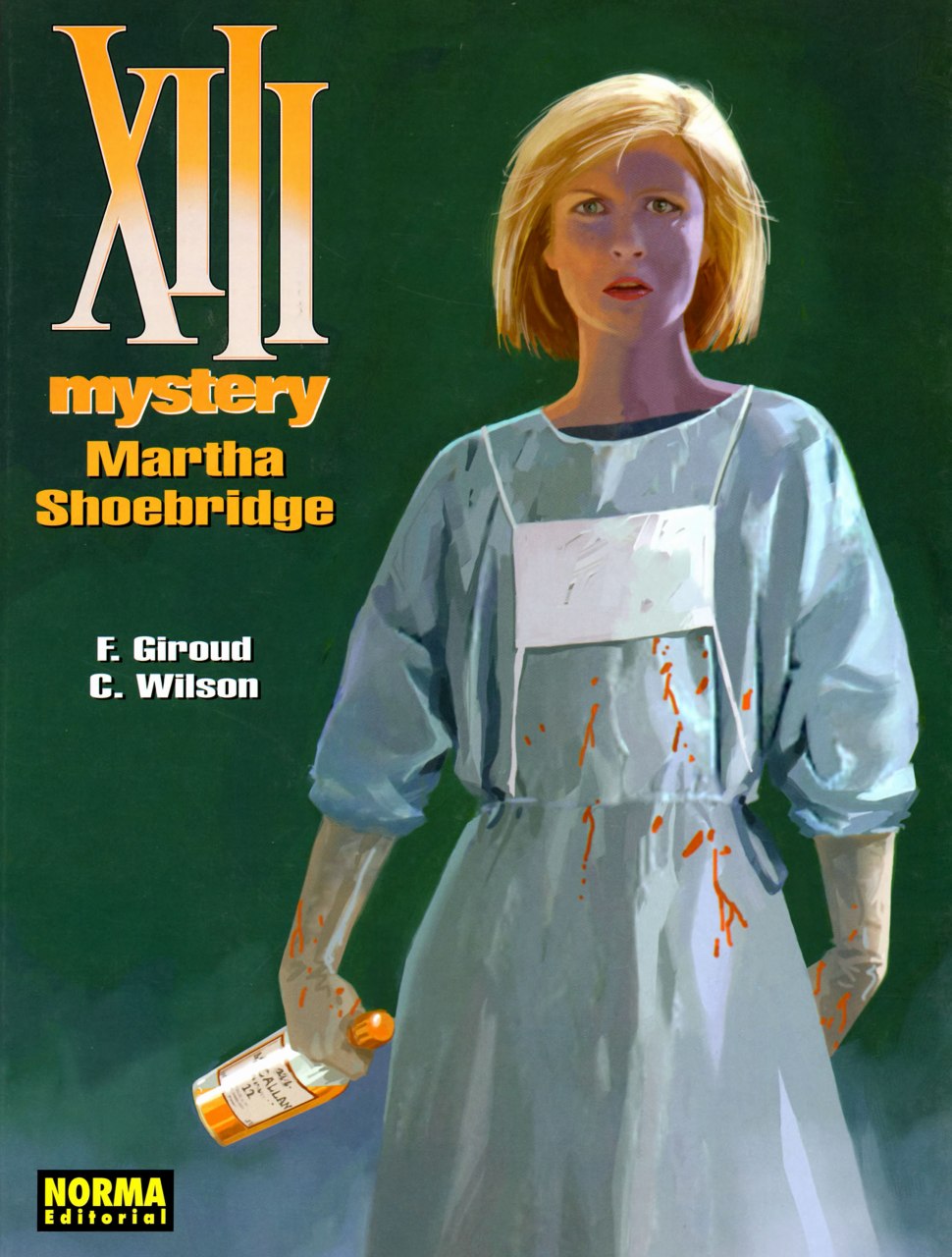 Portada ampliada de XII mystery Martha Shoebridge