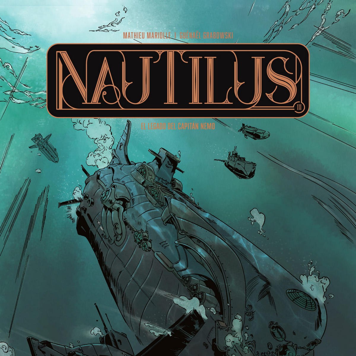 Portada ampliada de NAUTILUS