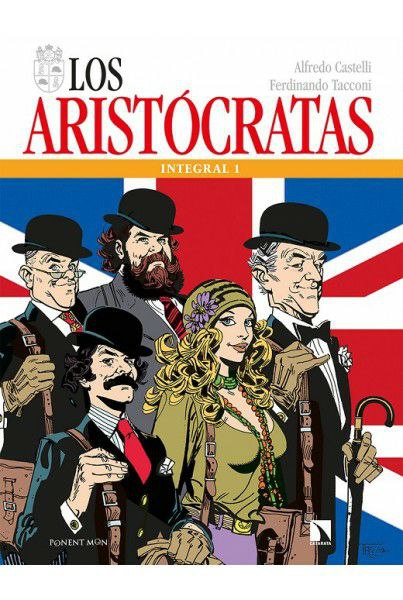 Portada ampliada de LOS ARISTÓCRATAS INTEGRAL 1