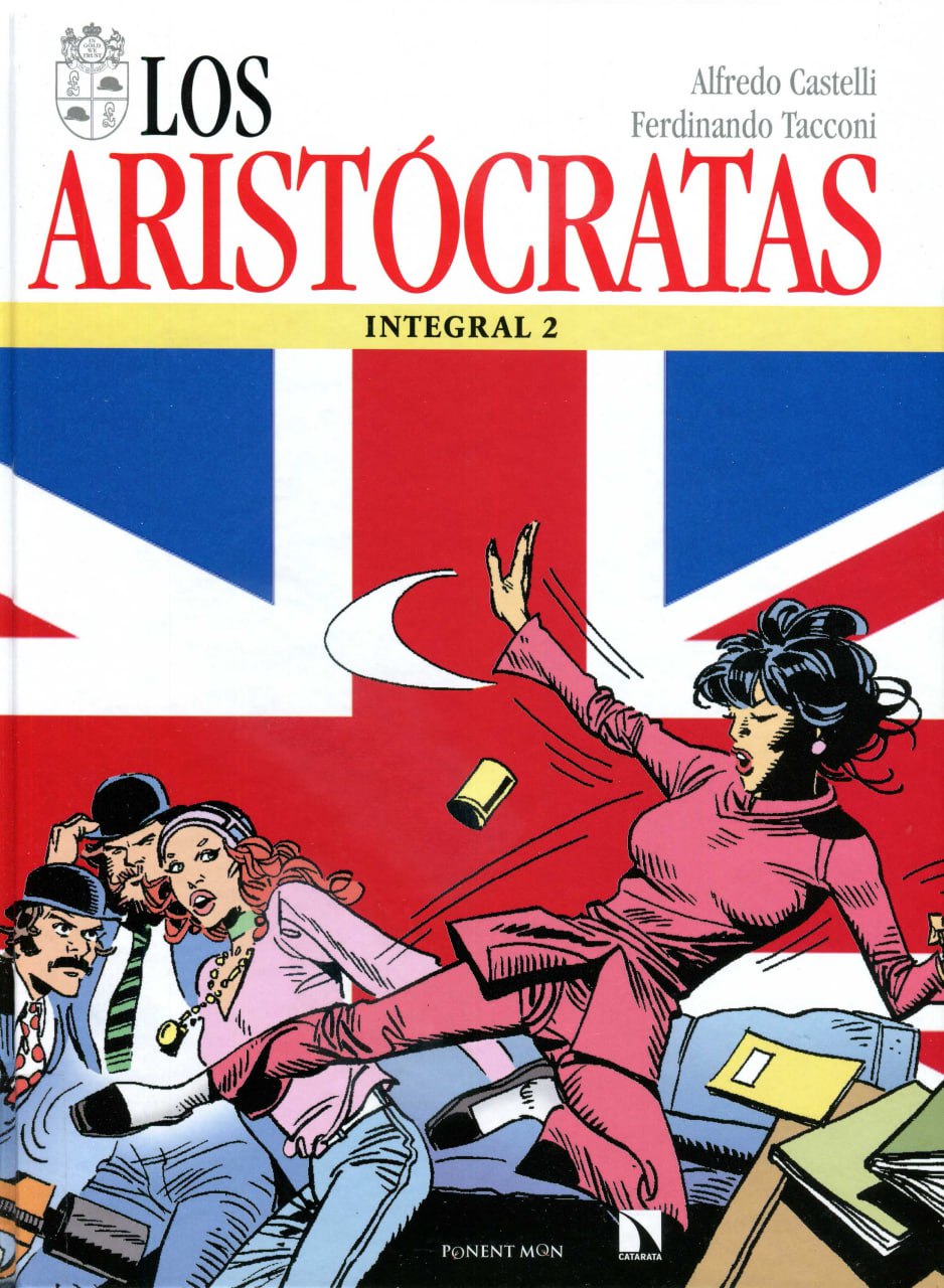 Portada ampliada de Los Aristócratas Integral 2