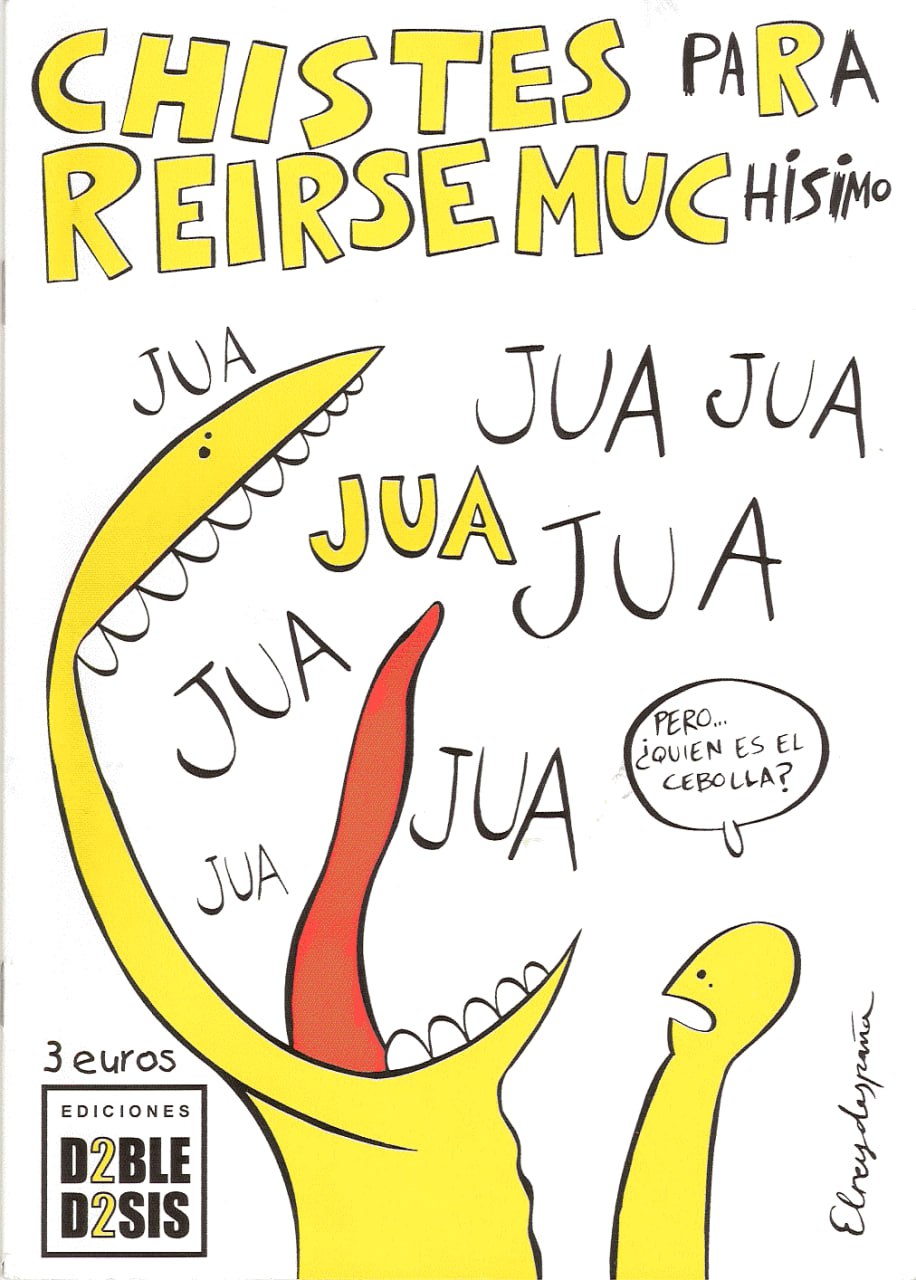 Portada ampliada de CHISTES PARA REIRSE MUCHÍSIMO