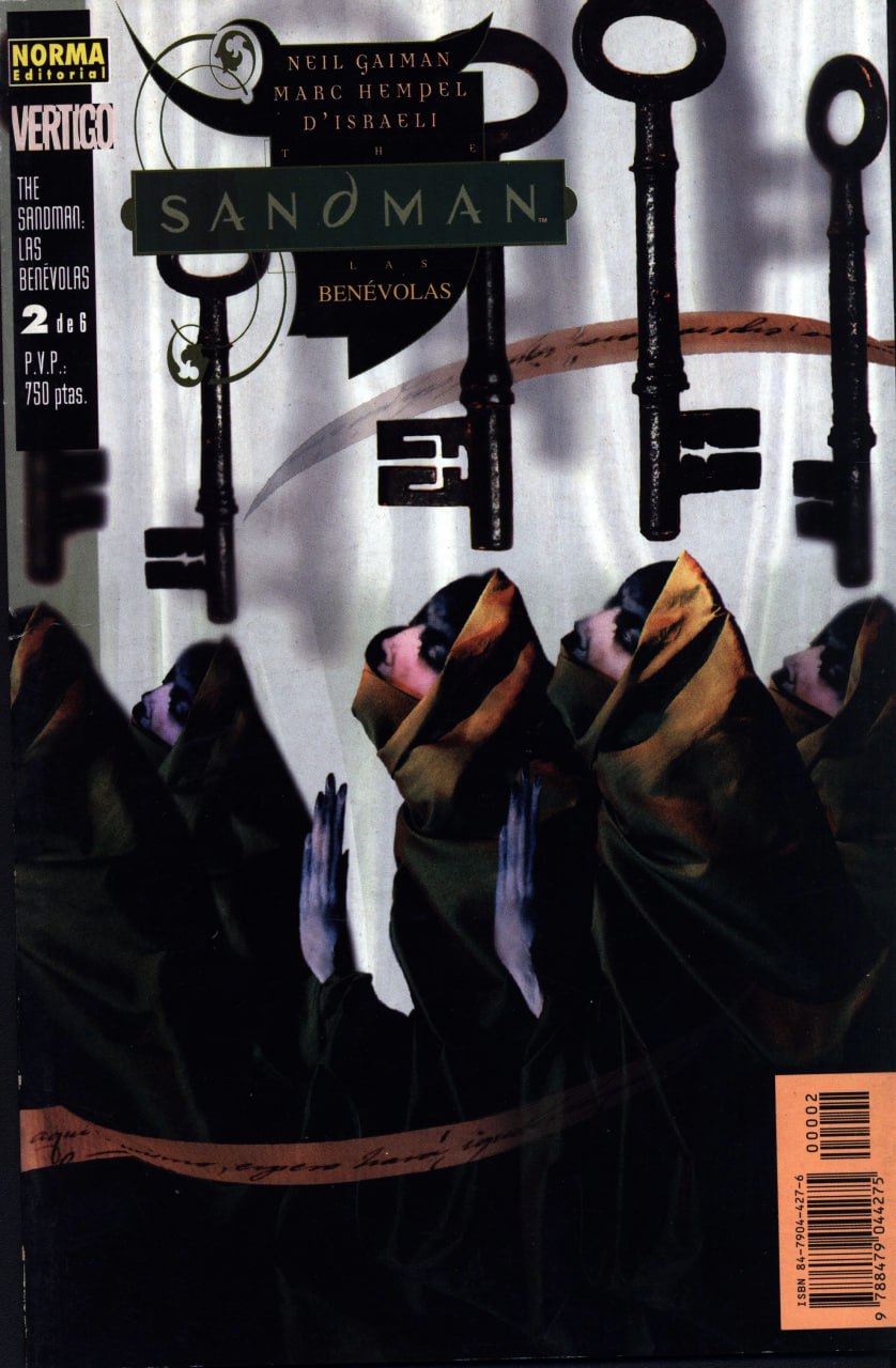 Portada ampliada de Sandman