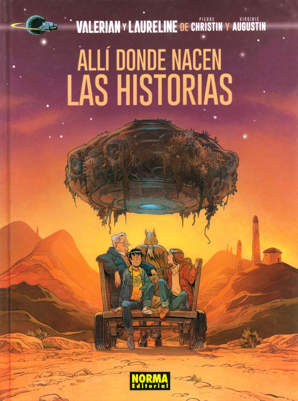 Portada ampliada de Allí donde nacen las historias