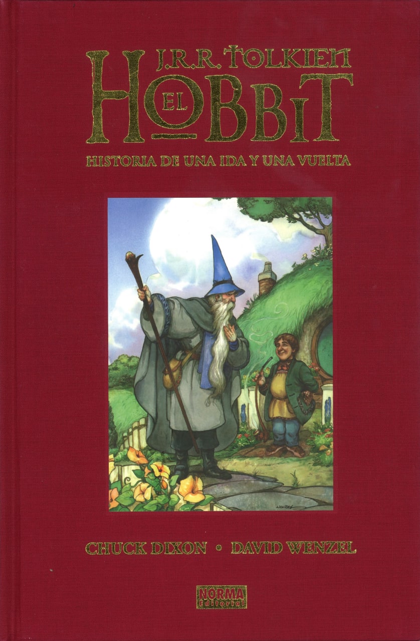 Portada ampliada de J.R.R. TOLKIEN EL HOBBIT