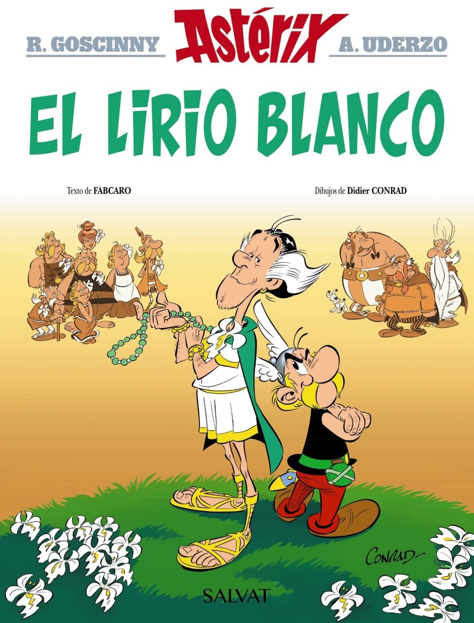 Portada ampliada de EL LIRIO BLANCO