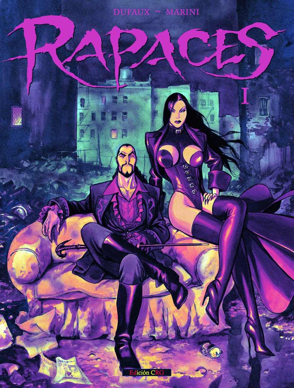 Portada ampliada de RAPACES