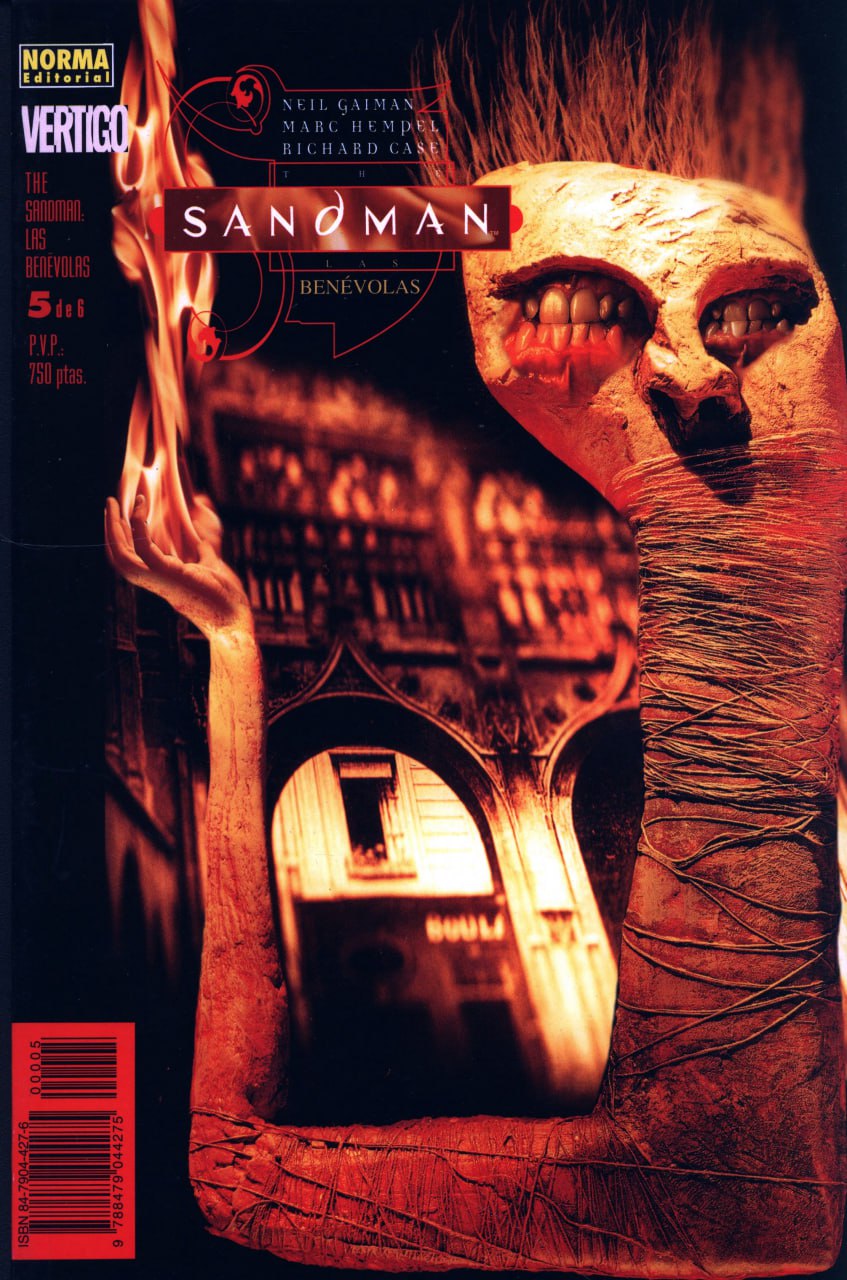 Portada ampliada de Sandman