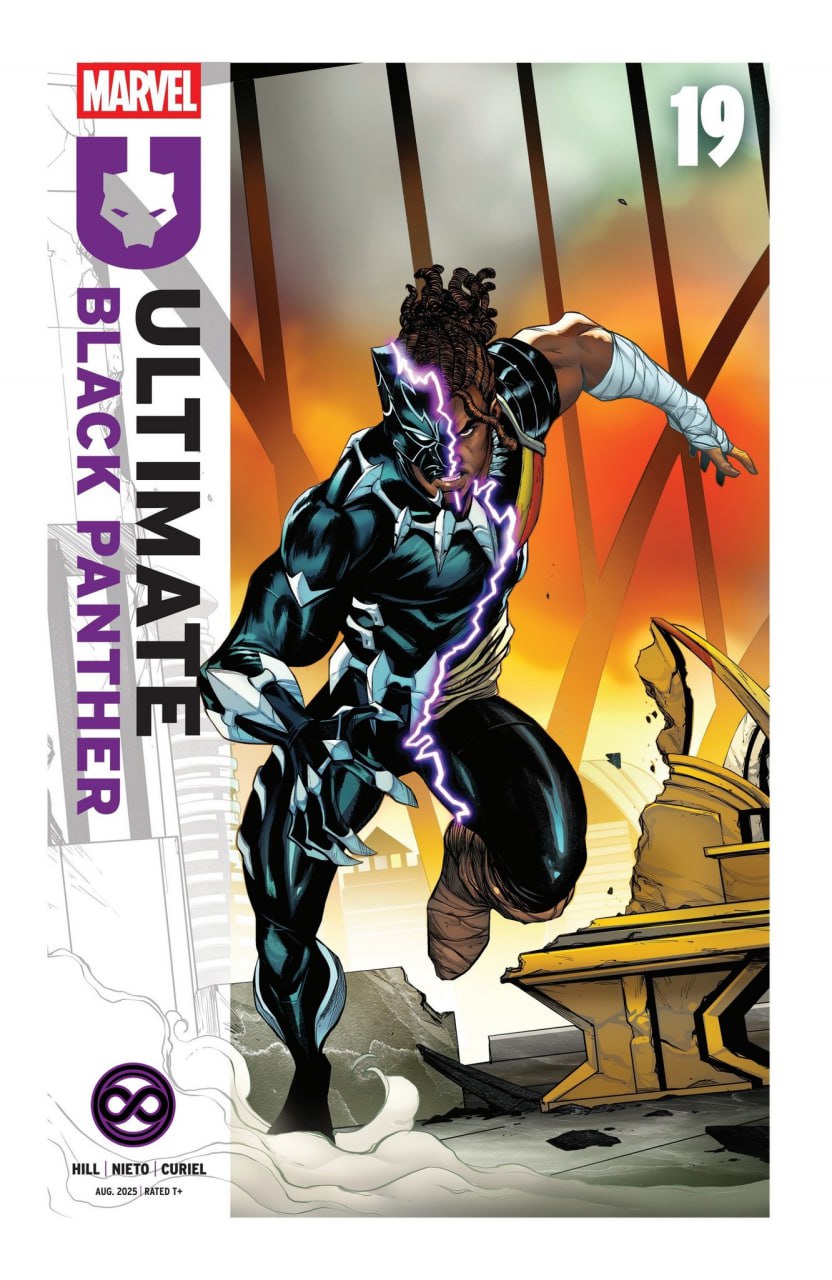 Portada ampliada de Ultimate Black Panther