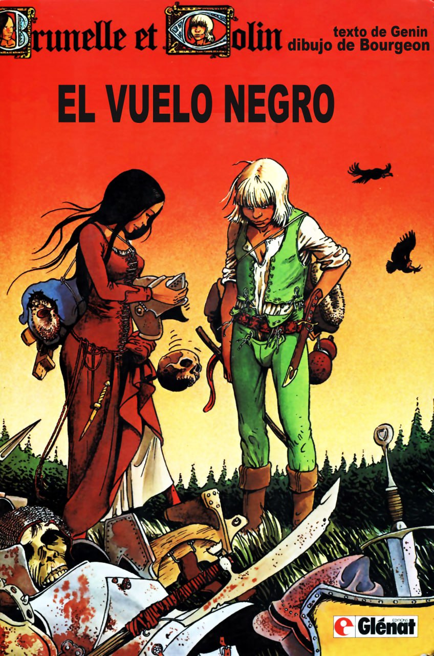 Portada ampliada de EL VUELO NEGRO