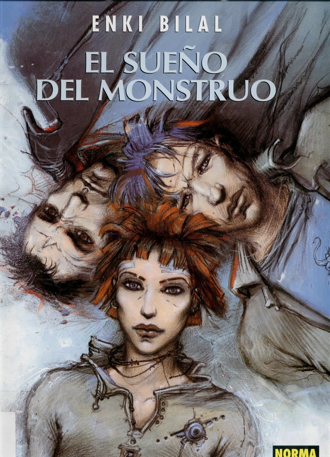 Portada ampliada de EL SUEÑO DEL MONSTRUO