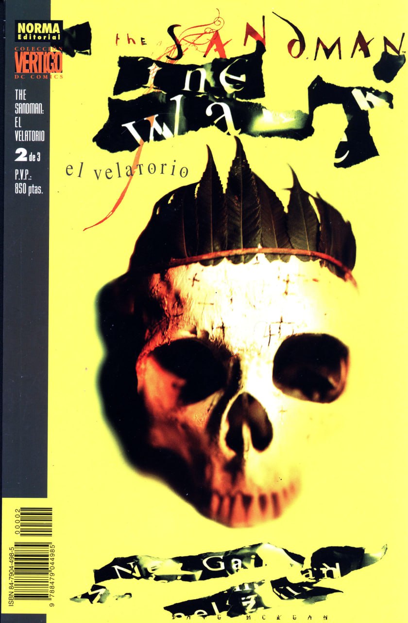 Portada ampliada de The Sandman: Time in a Bottle