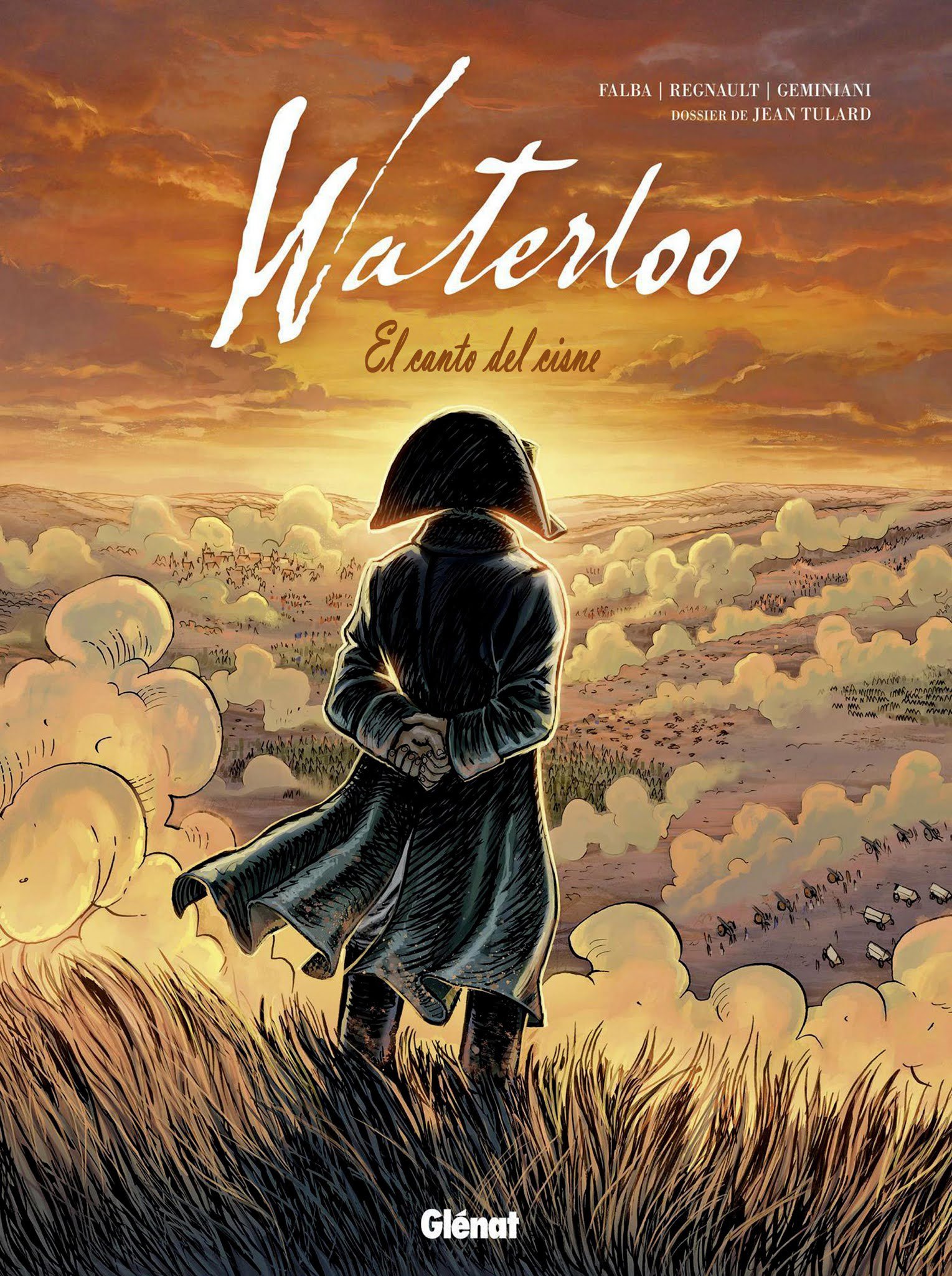 Portada ampliada de Waterloo El canto del cisne