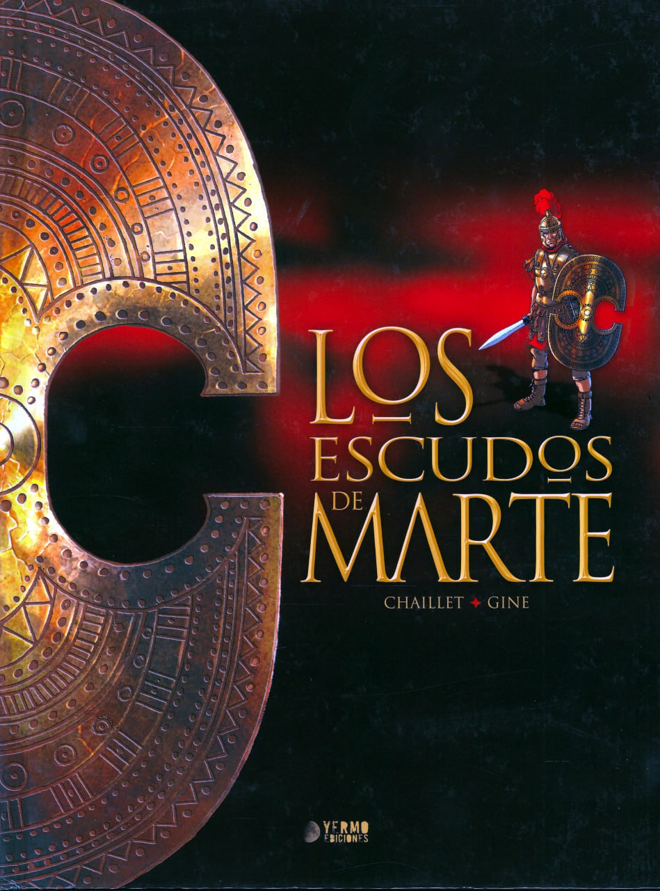 Portada ampliada de LOS ESCUDOS DE MARTE