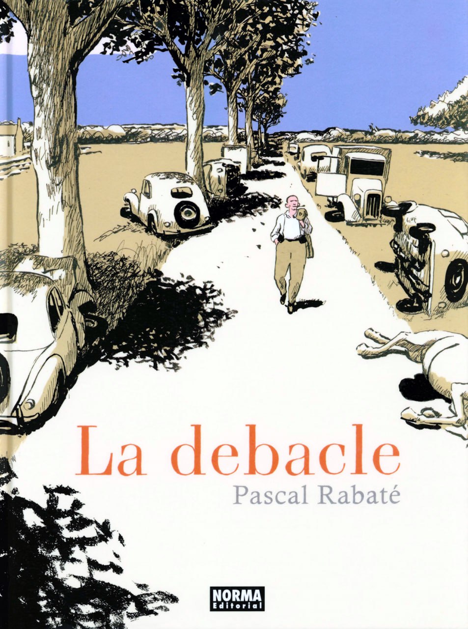 Portada ampliada de La debacle