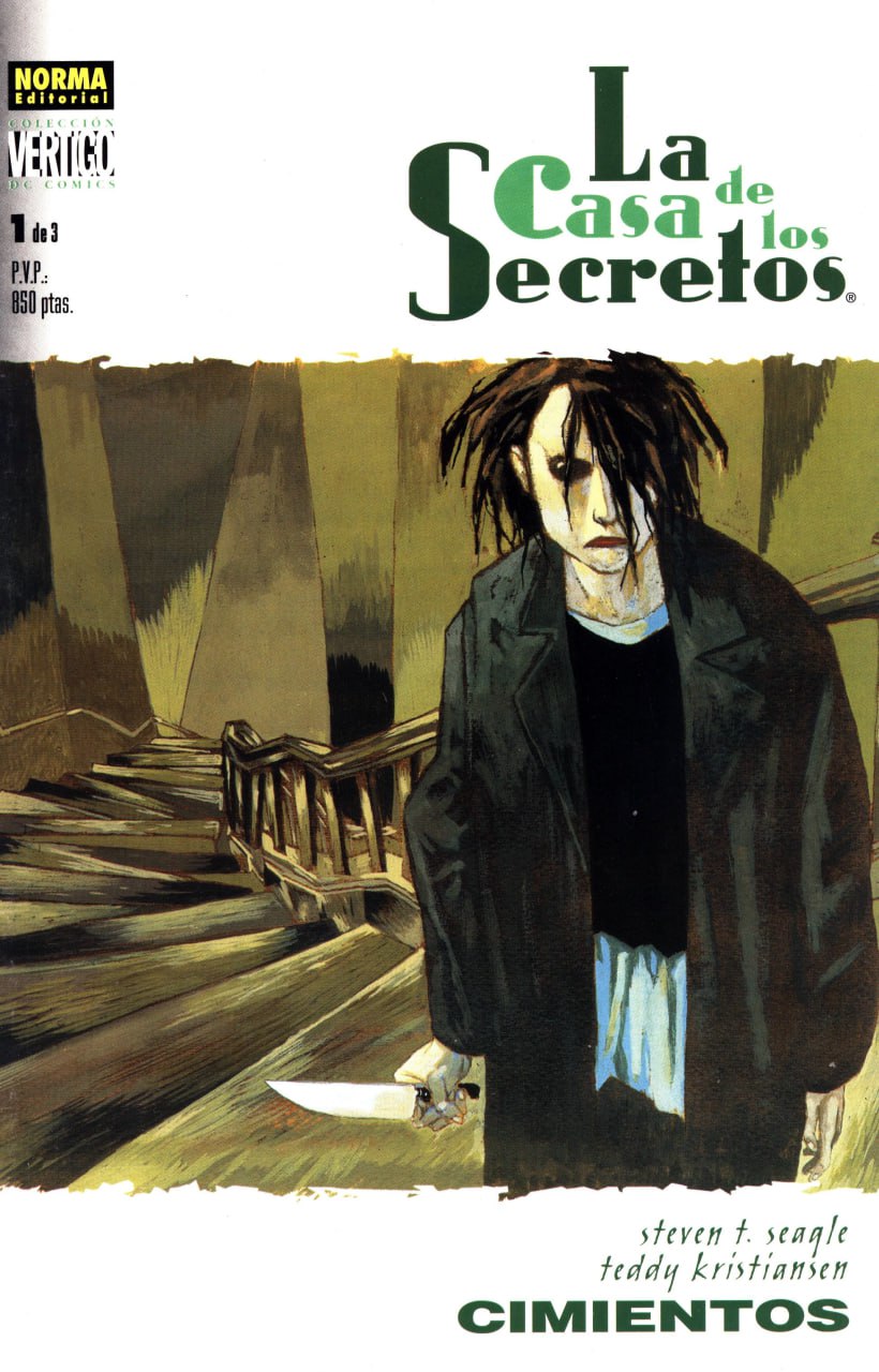 Portada ampliada de La Casa de los Secretos