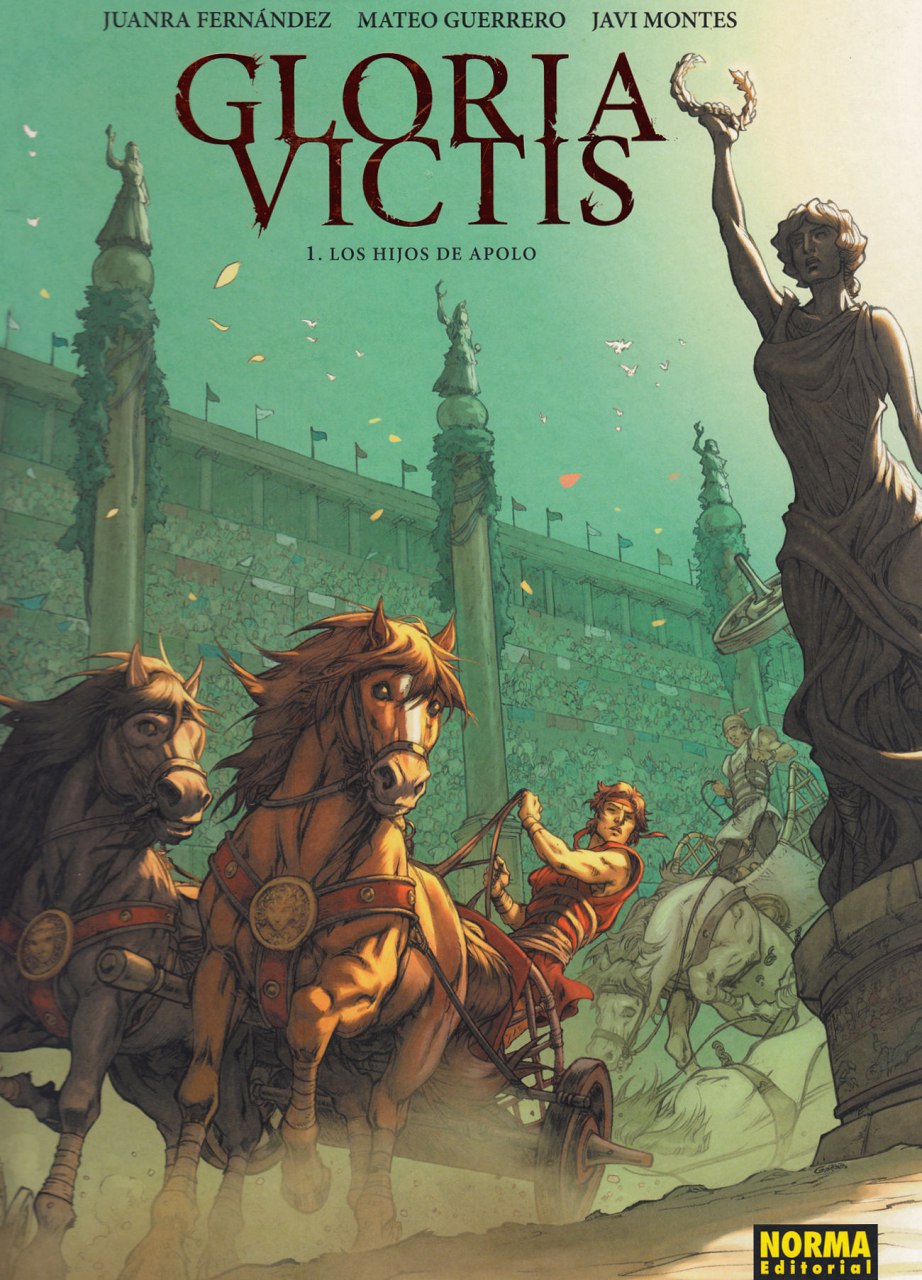 Portada ampliada de Gloria Victis