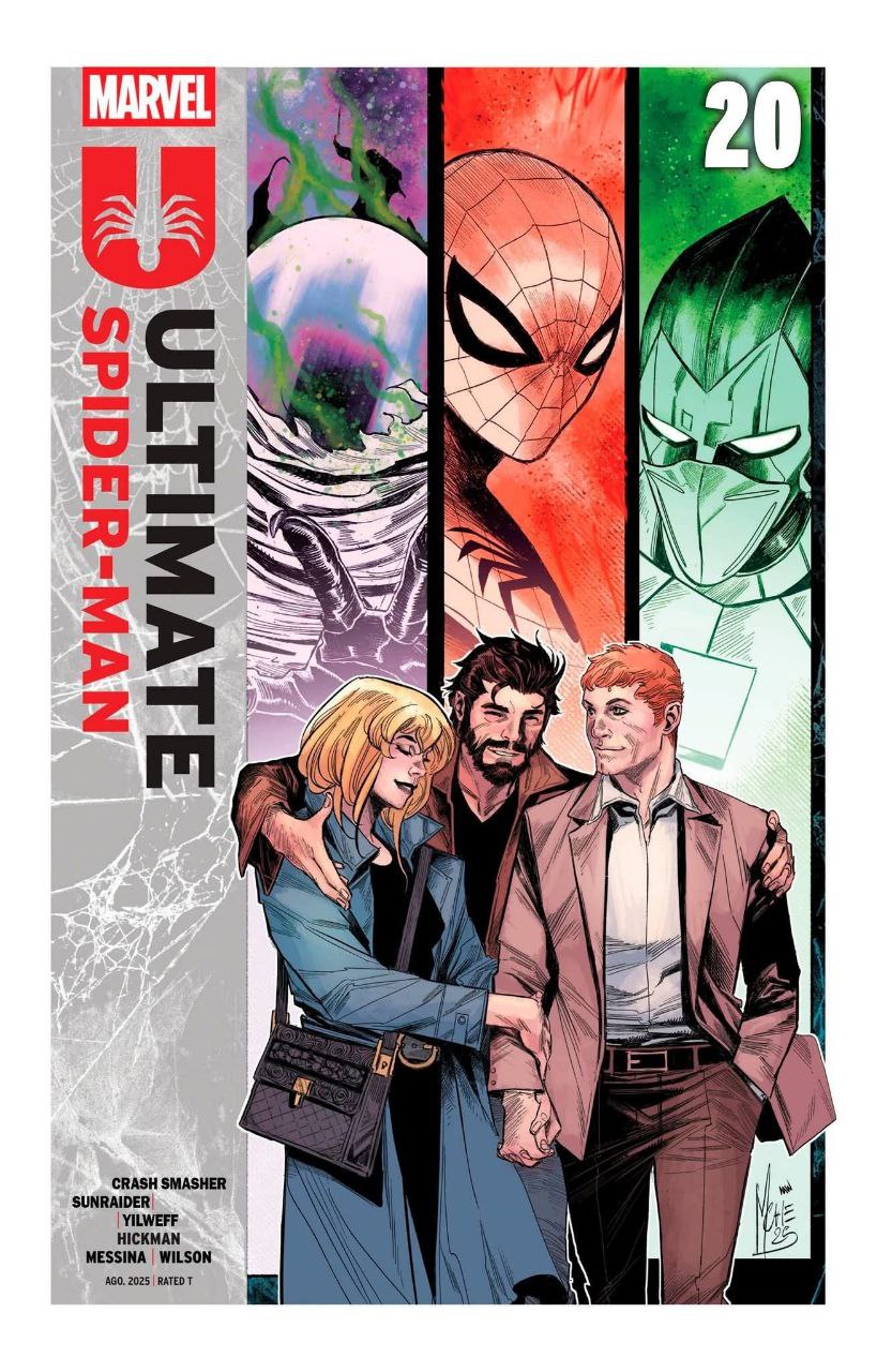 Portada ampliada de ULTIMATE SPIDER-MAN 20