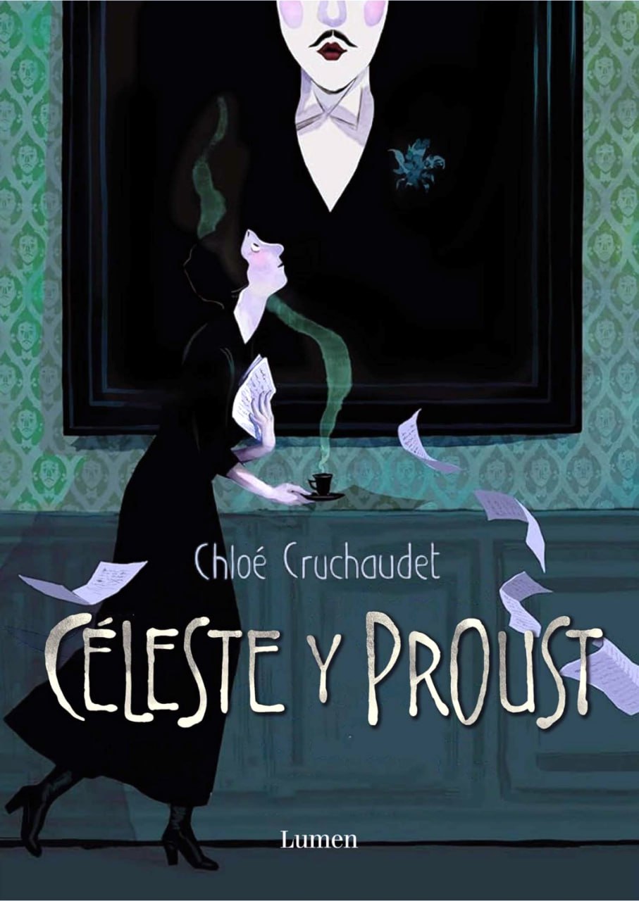 Portada ampliada de Céleste y Proust