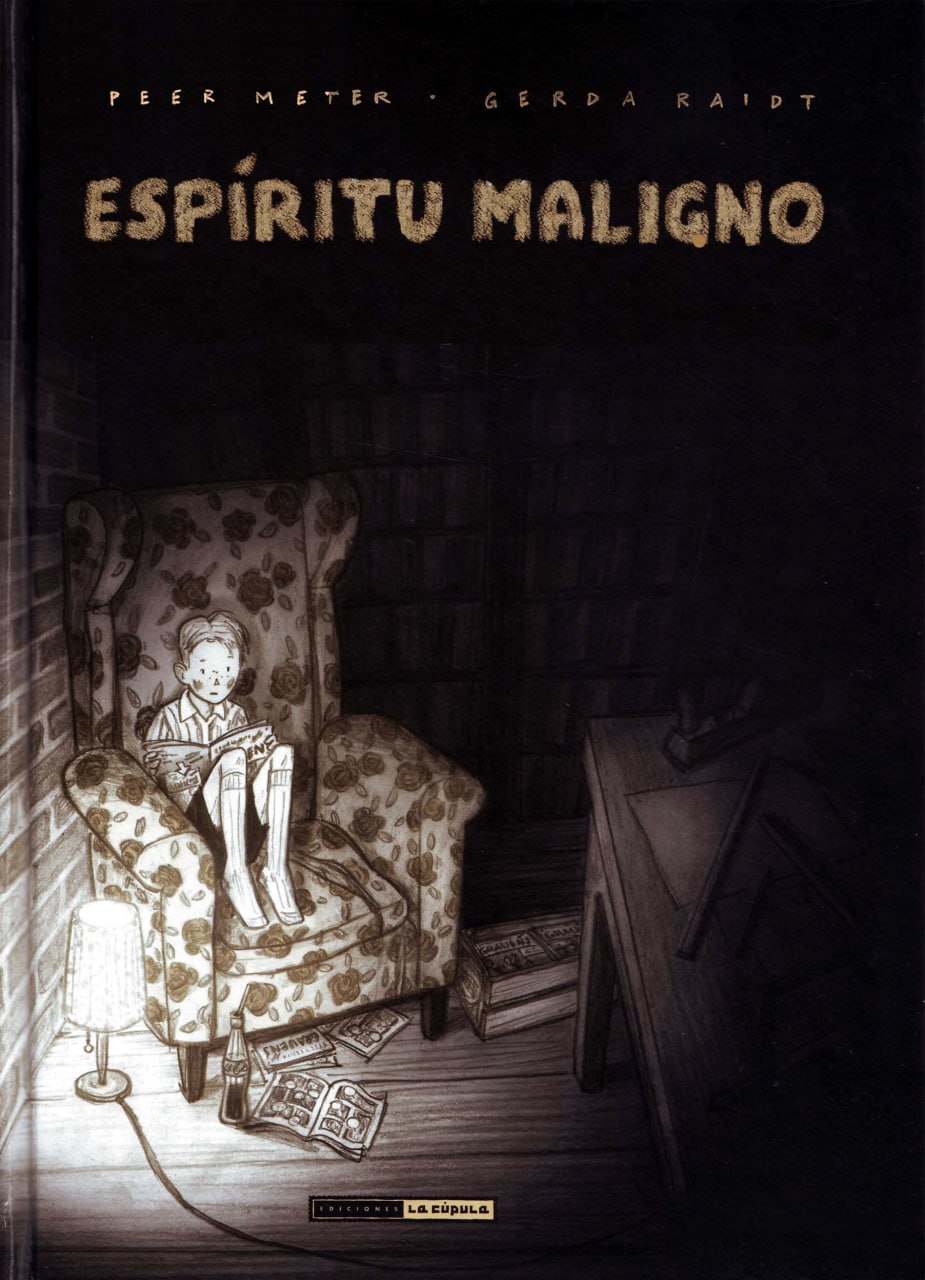 Portada ampliada de Espíritu Maligno