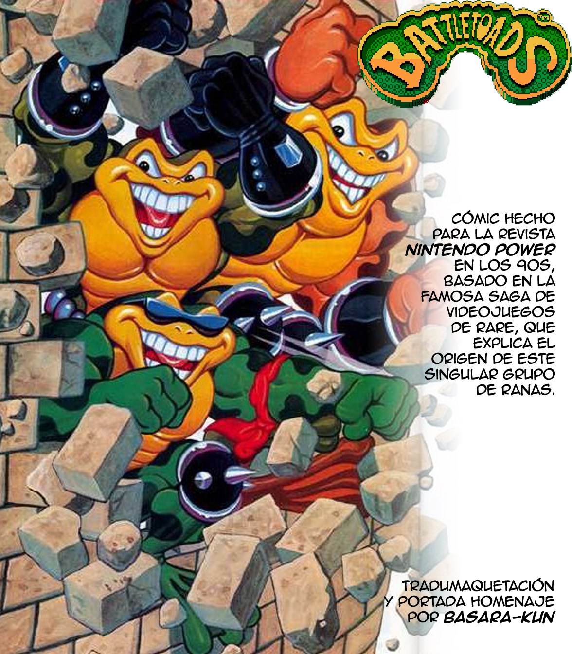 Portada ampliada de BATTLETOADS