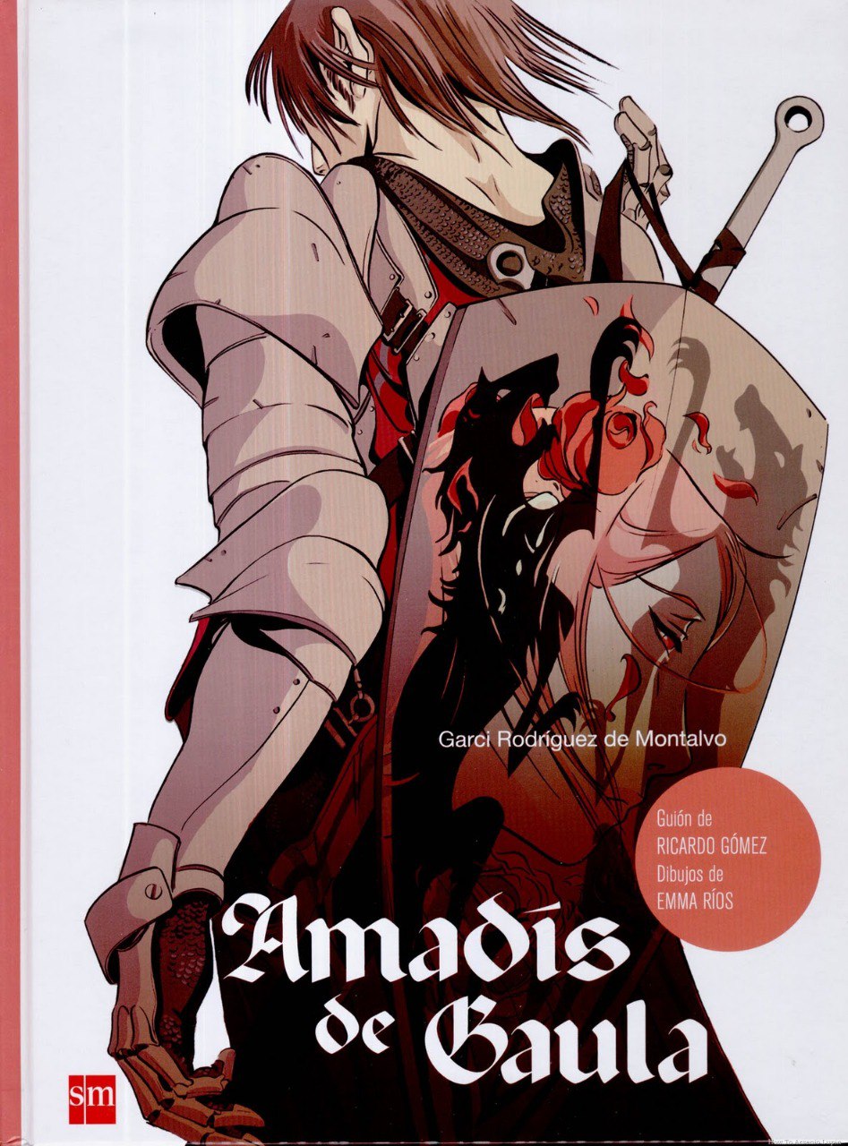 Portada ampliada de Amadis de Gaula