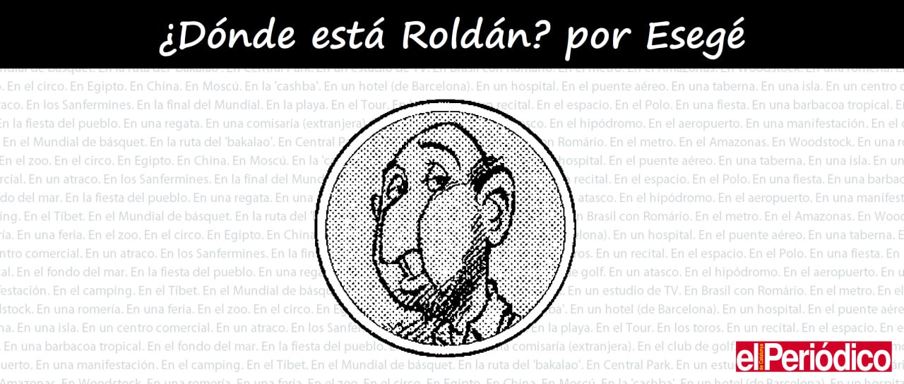 Portada ampliada de ¿Dónde está Roldán?