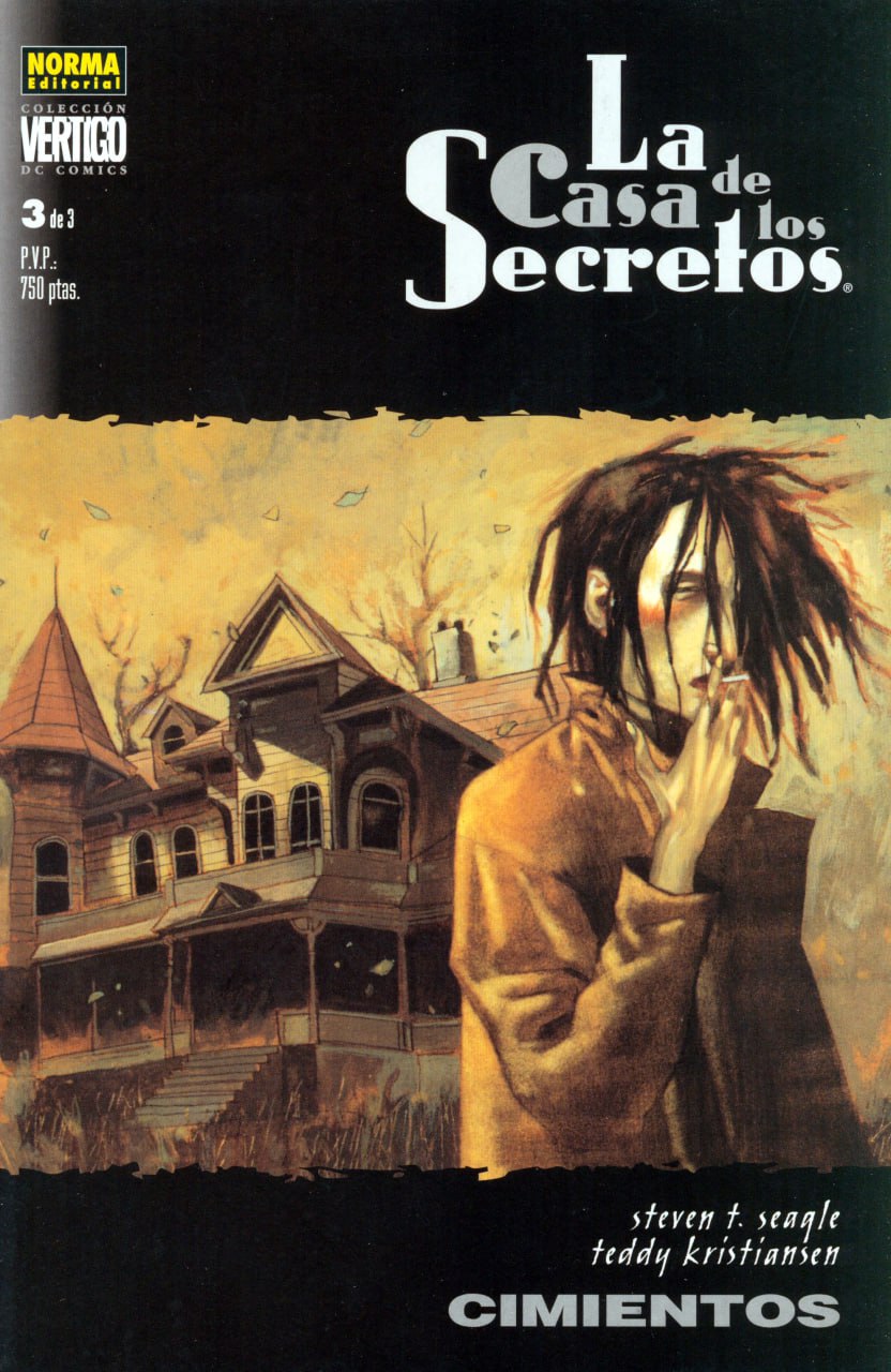 Portada ampliada de La Casa de los Secretos