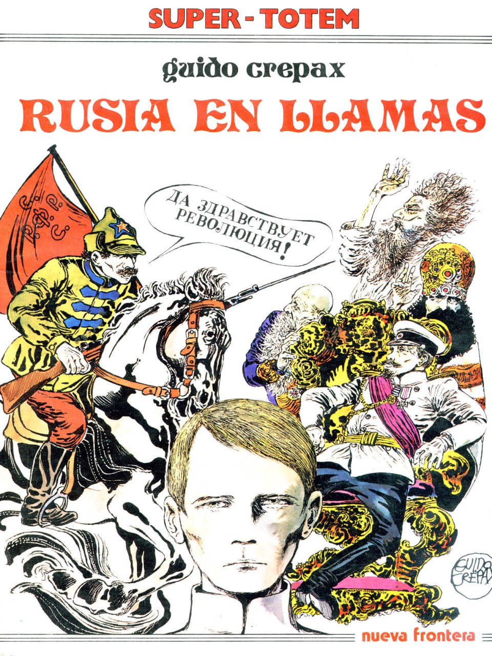 Portada ampliada de RUSIA EN LLAMAS