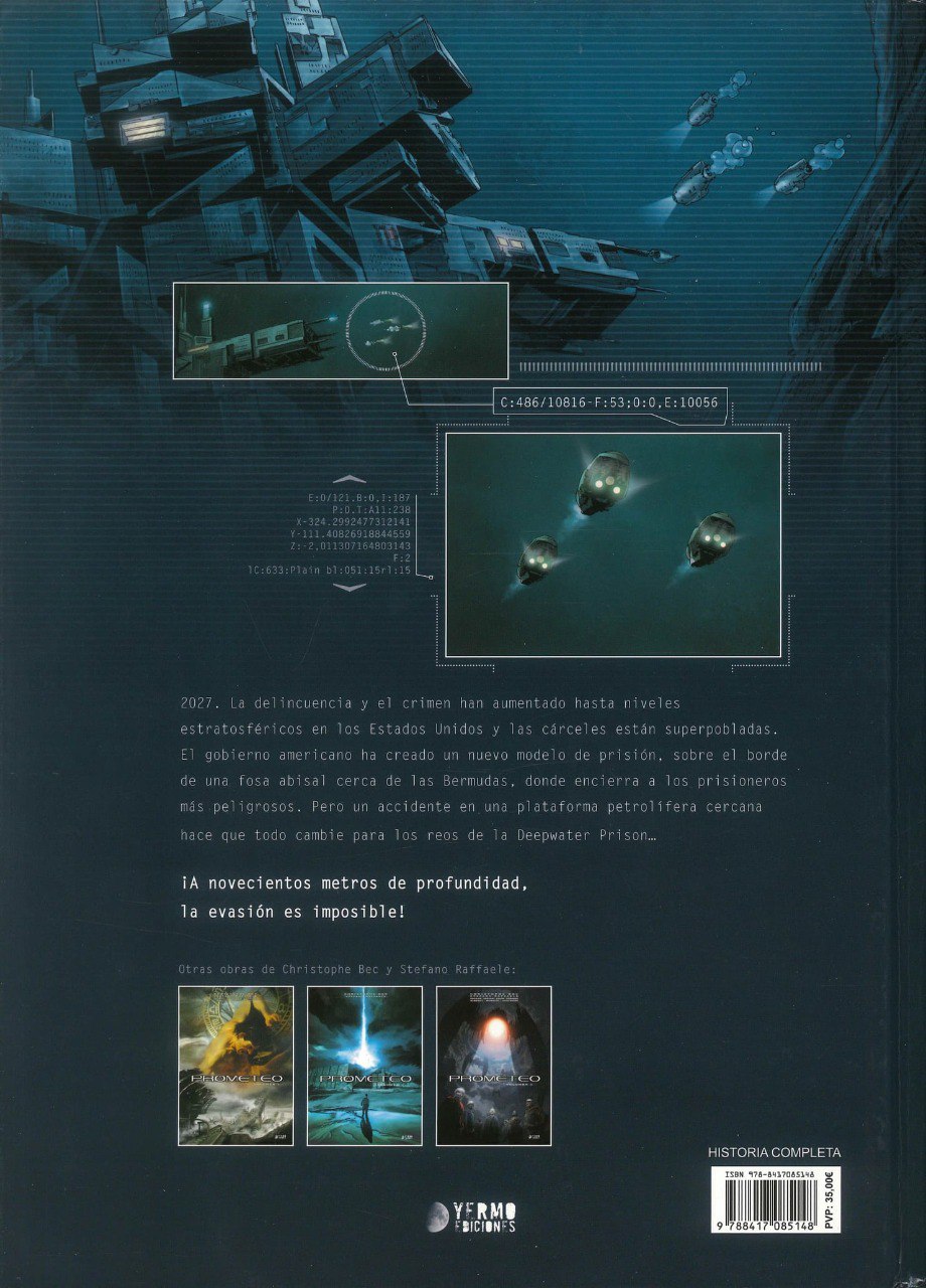Portada ampliada de Deepwater Prison