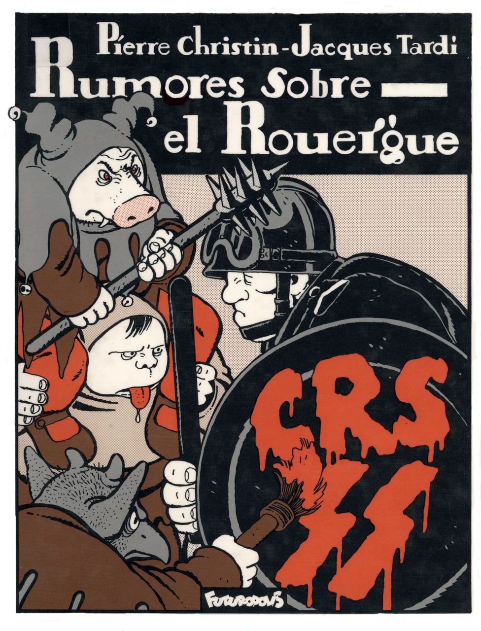 Portada ampliada de Rumores Sobre - el Rouergue