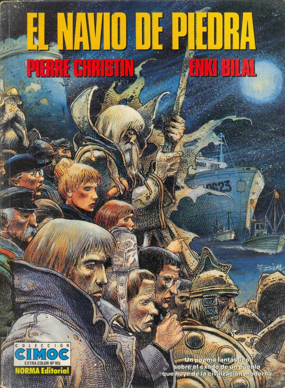 Portada ampliada de EL NAVIO DE PIEDRA