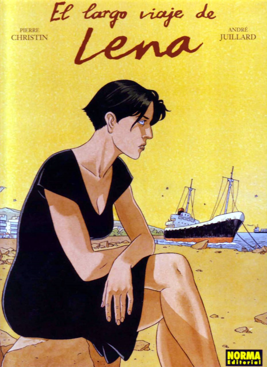 Portada ampliada de El largo viaje de Lena